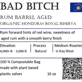 Key West Bad Bitch Rum Barrel