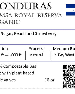 Organic Honduras Comsa Royal Reserva