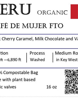 Organic Peru Cafe De Mujer FTO