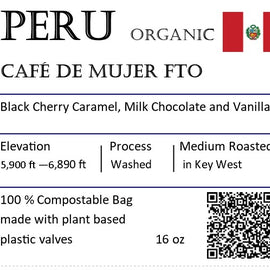 Organic Peru Cafe De Mujer FTO
